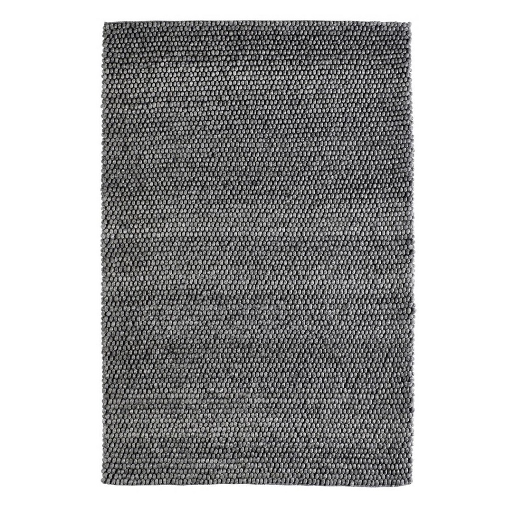 Tappeti moderni in lana Loft graphite cm.160x230