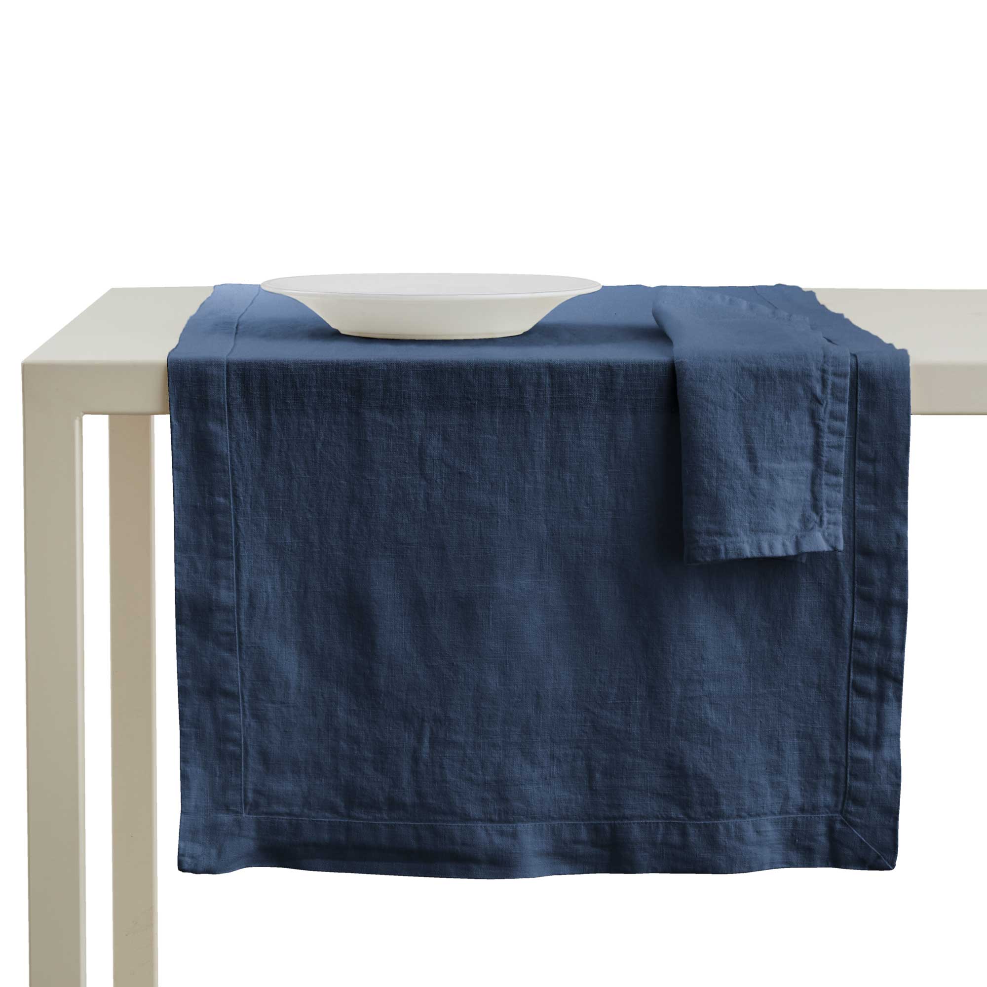 Set PAOLA 1 Runner in lino CM 50X150 - LAVAGNA
