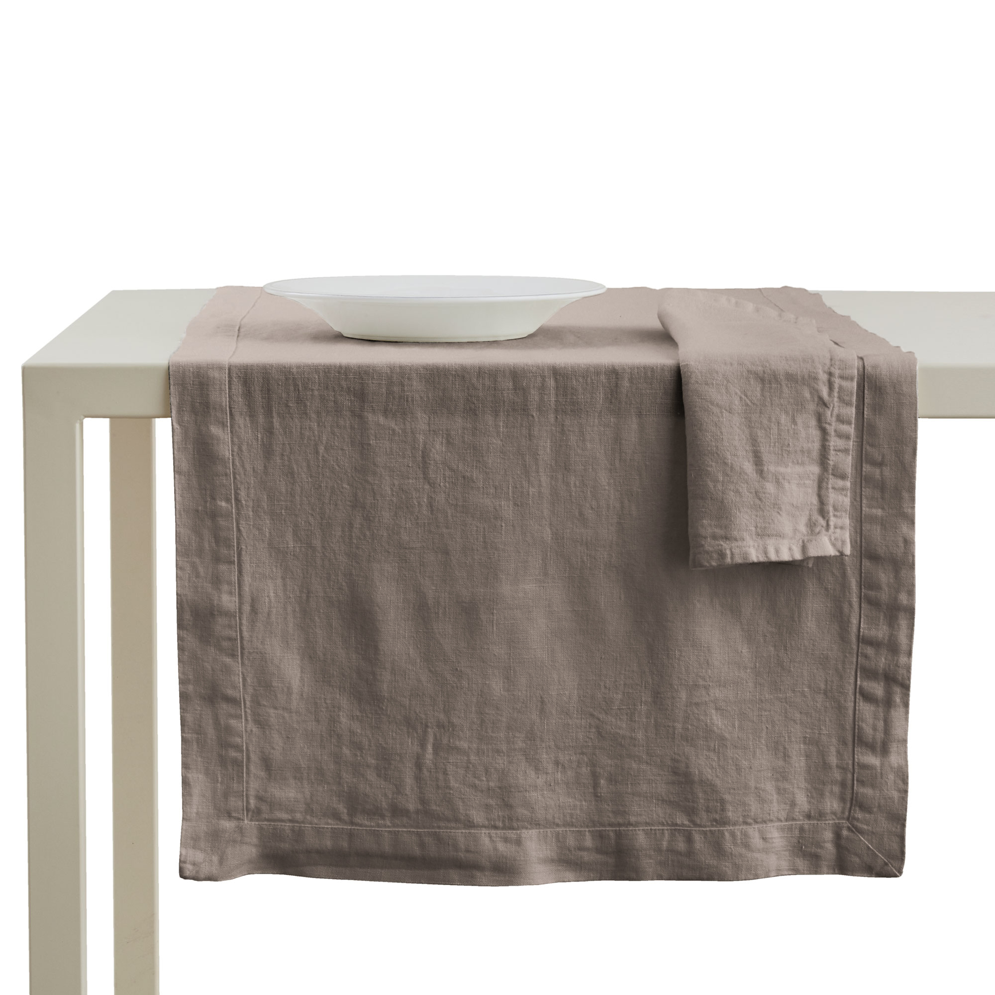 Set PAOLA 1 Runner in lino CM 50X150 - PRISMA