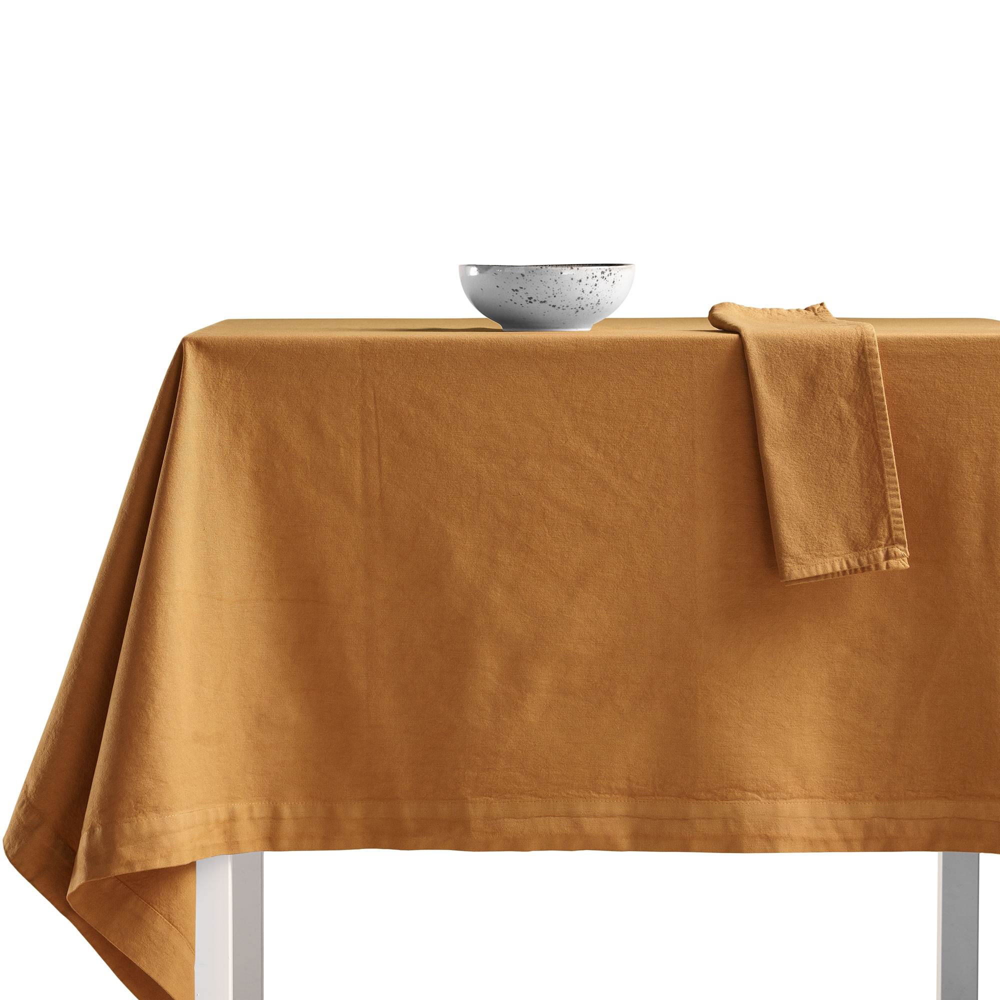 Tovaglia BIANCA in cotone CM 140X180 - AMBRA