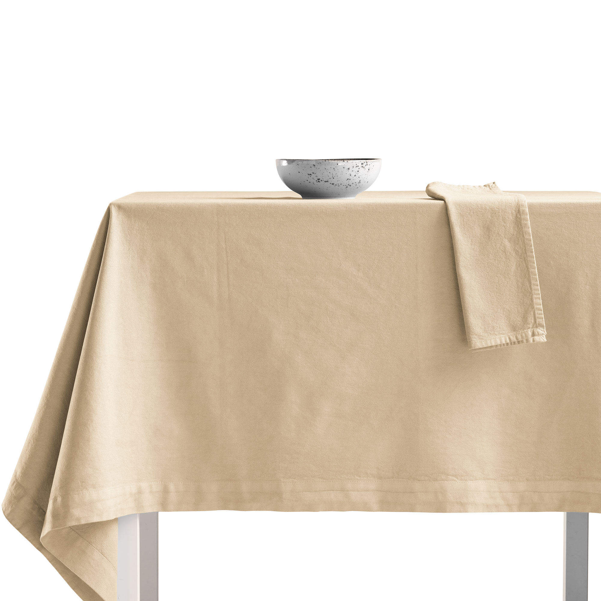Tovaglia BIANCA in cotone CM 140X180 - CORDA