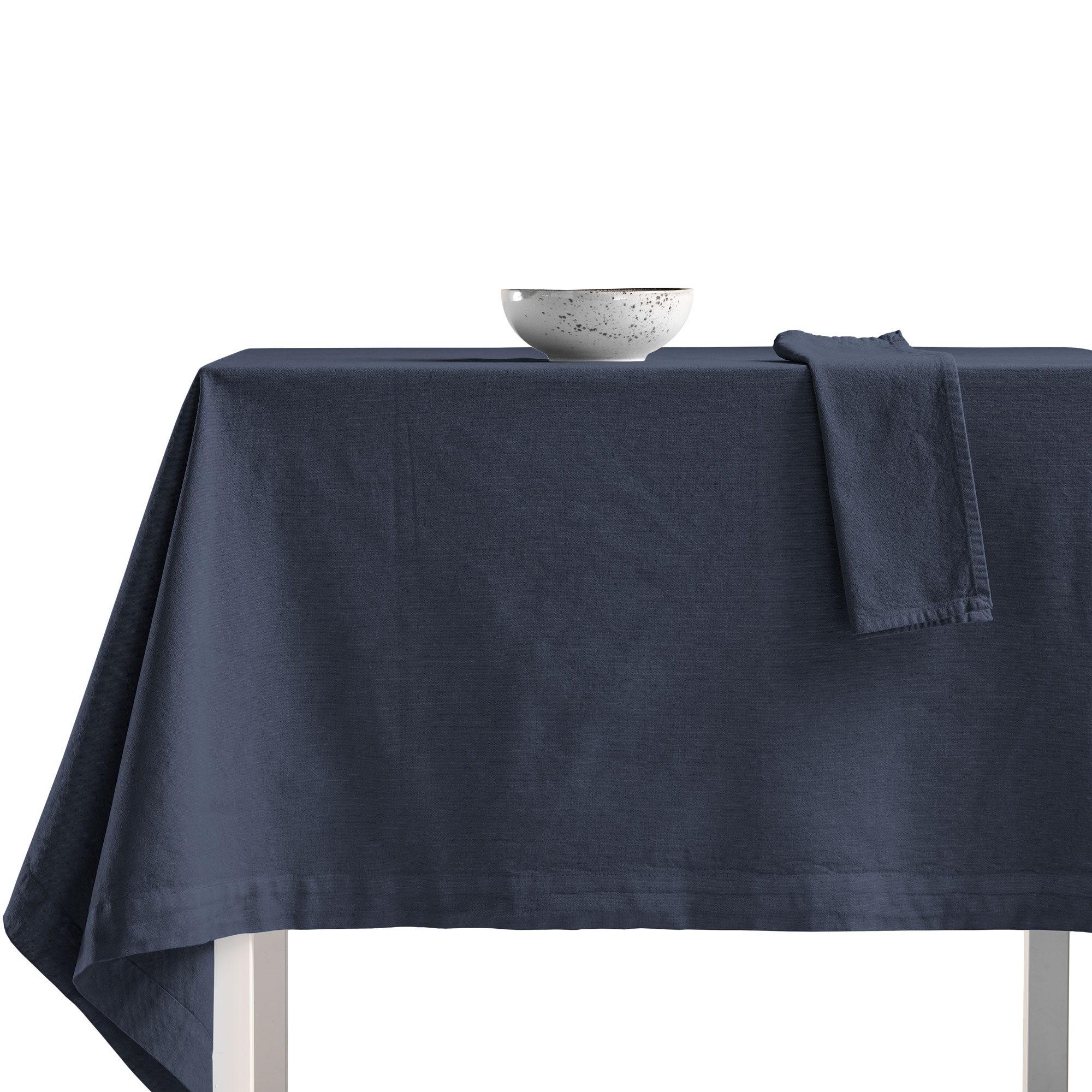 Tovaglia BIANCA in cotone CM 140X180 - DENIM