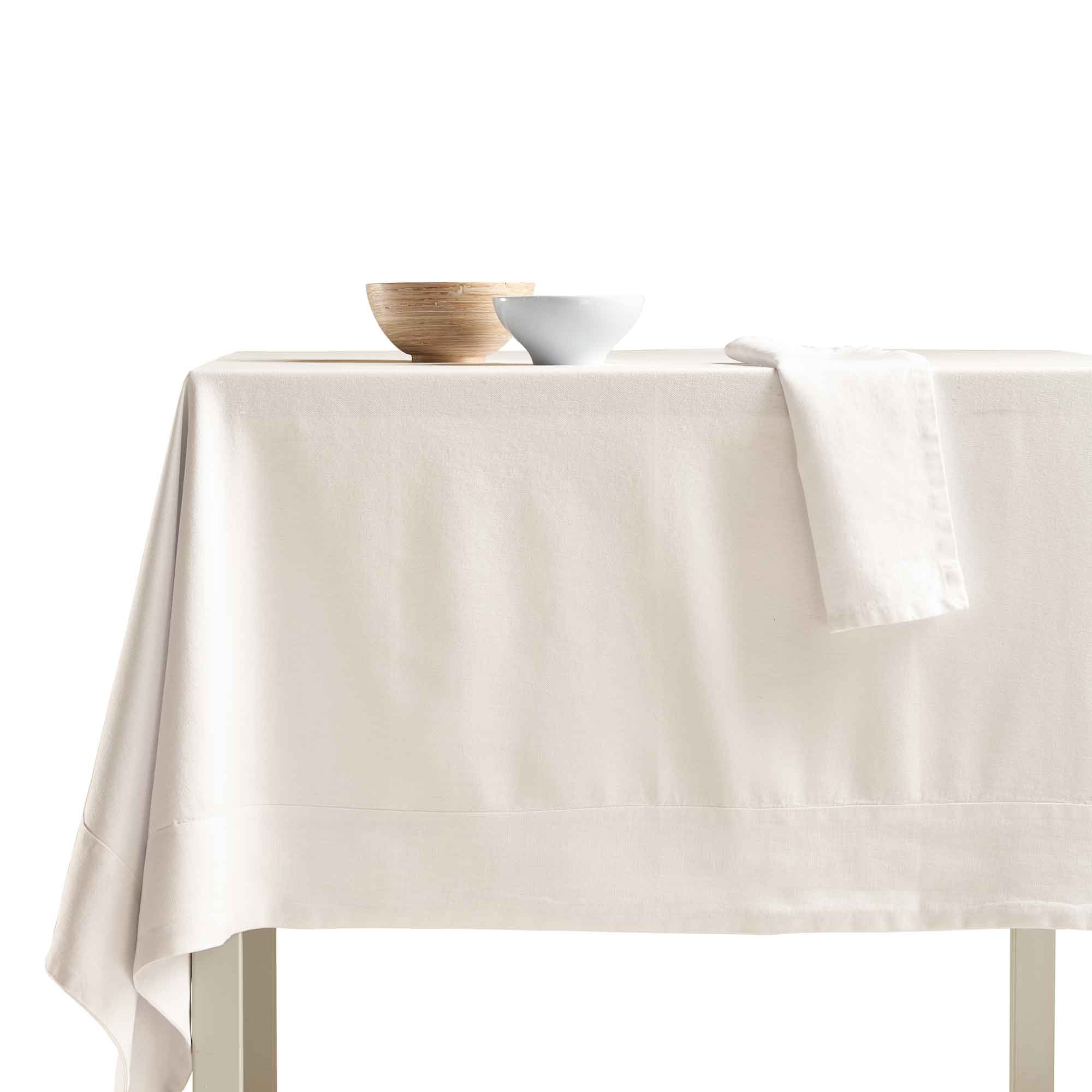 Tovaglia CIACI in cotone CM 140X180 - AVORIO