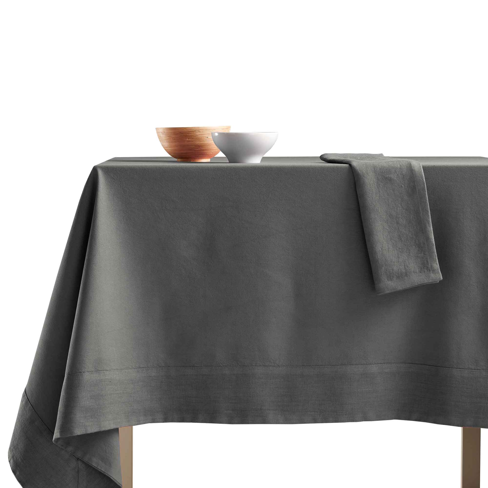 Tovaglia CIACI in cotone CM 140X180 - GRISAGLIA