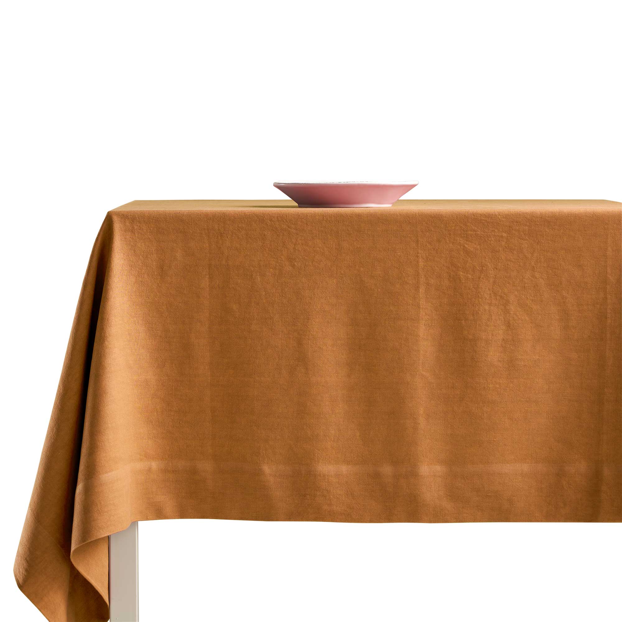 Tovaglia PAOLA in lino CM 140X180 - AMBRA