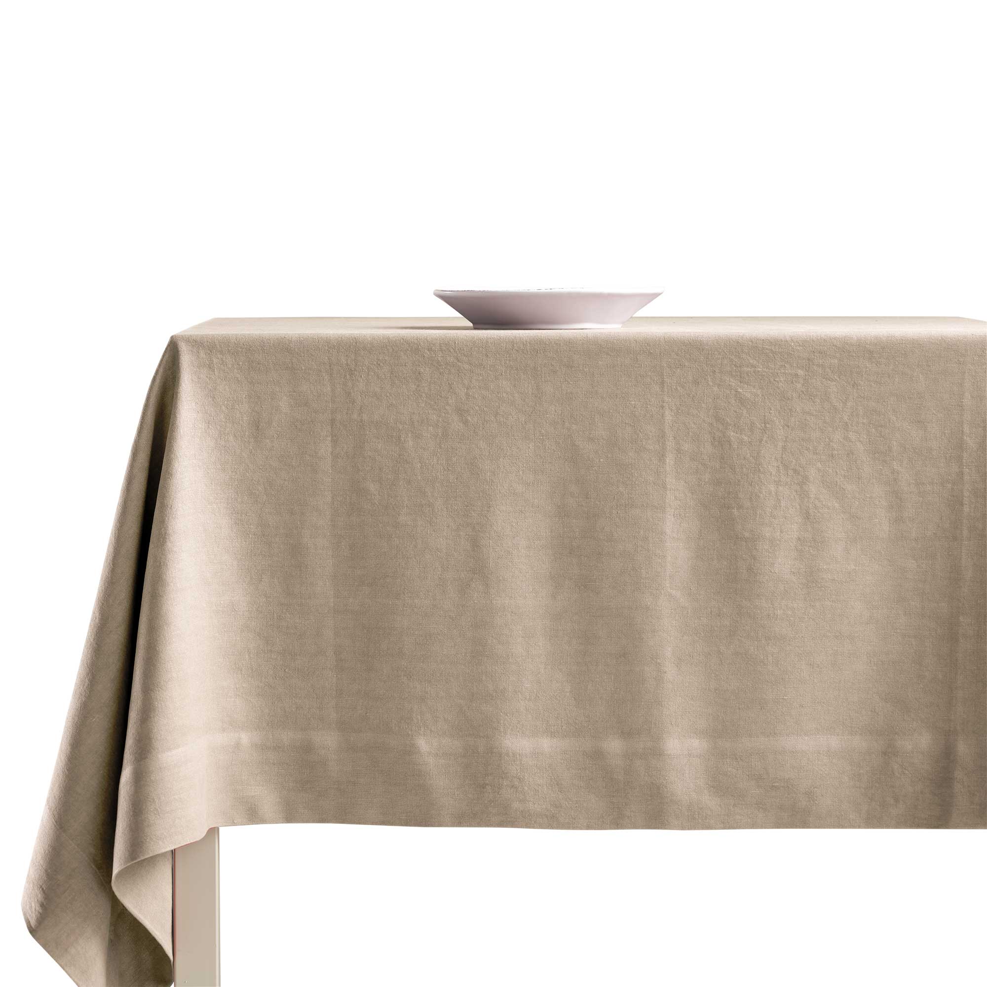 Tovaglia PAOLA in lino CM 140X180 - SABBIA