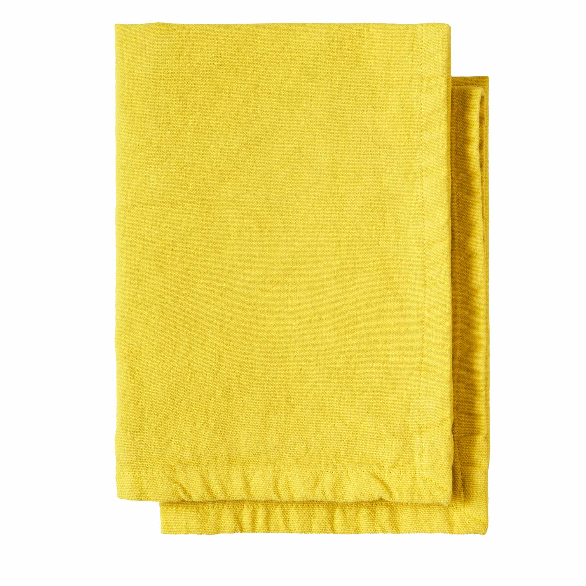 Set BIANCA 2 Tovaglioli in cotone CM 45X45 - CAMOMILLA
