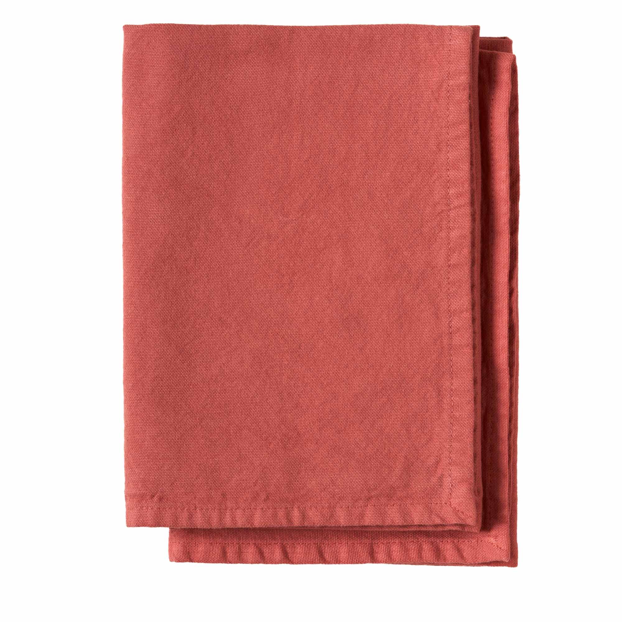 Set BIANCA 2 Tovaglioli in cotone CM 45X45 - PEPE ROSA